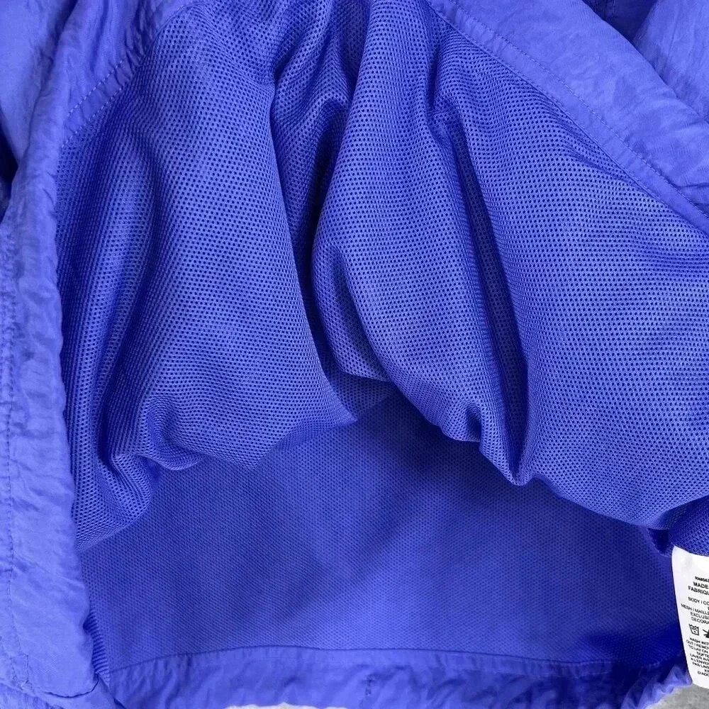 Nike Heritage Womens L Sportswear Woven Jacket 1/4 Zip Windbreaker Activewear - Picture 12 of 15